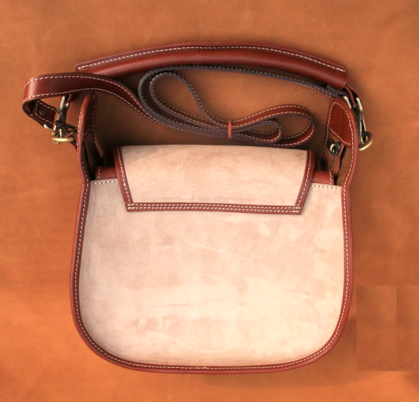 Ladies Leather Shoulder Bag - LSB_D2_NC